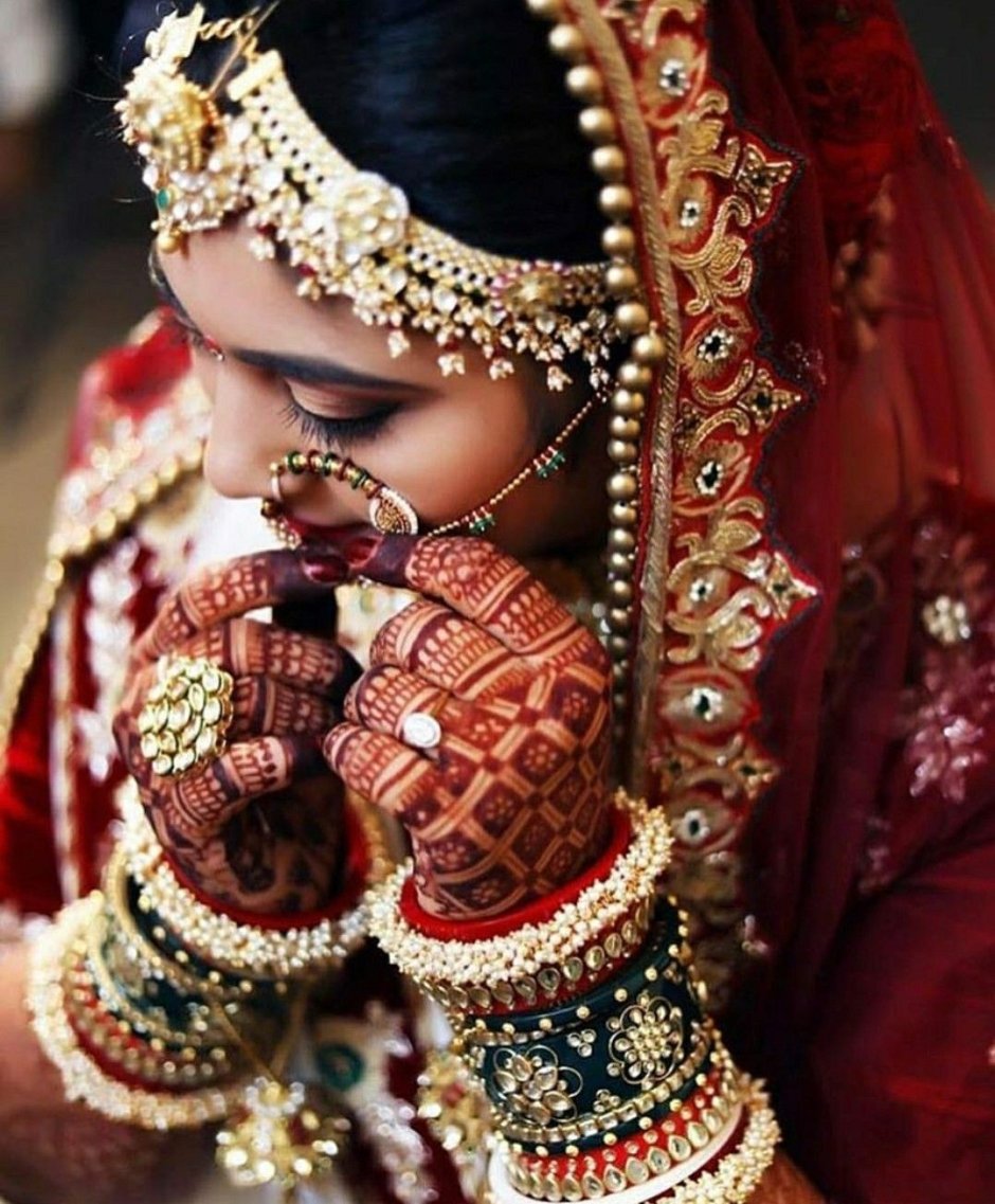 Невеста Индия украшения