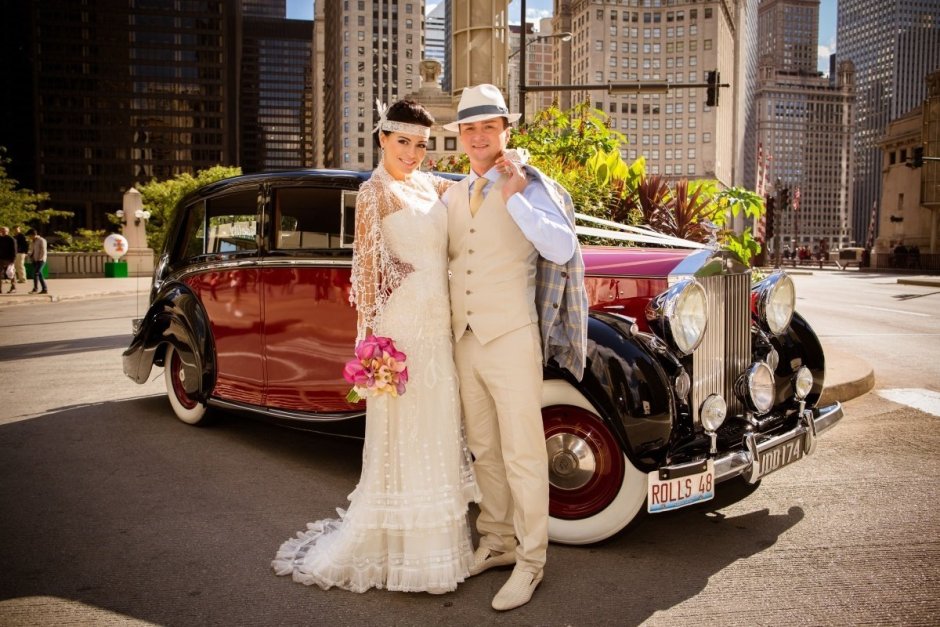 Свадьба в стиле 20-х 30-х годов Чикаго