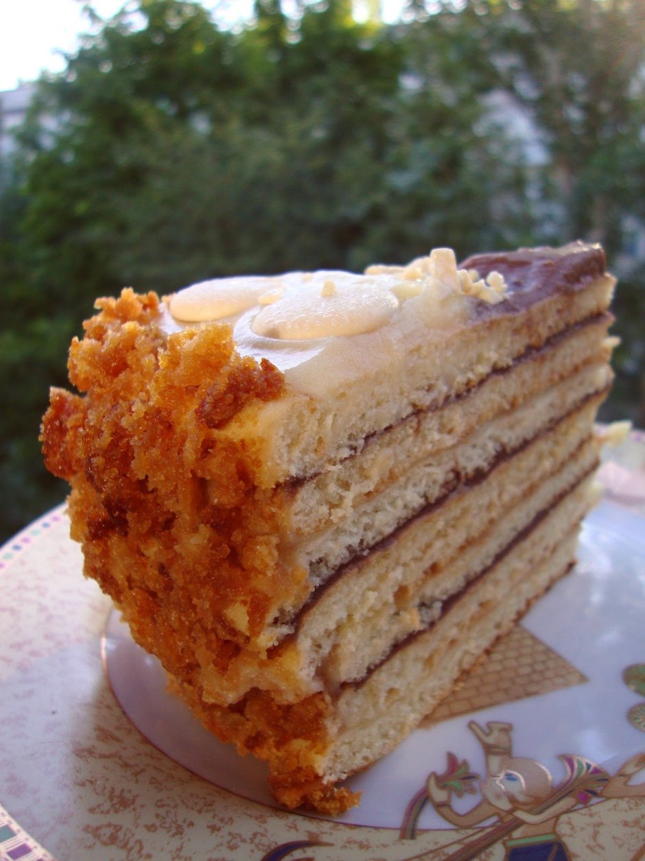 Творожный Наполеон торт