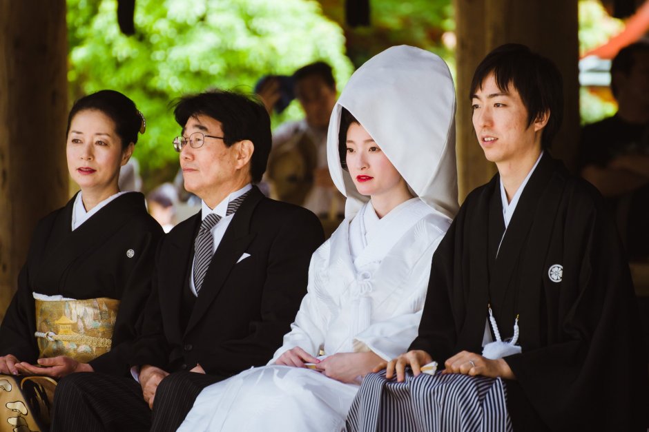 Традиционная японская свадьба в древности
