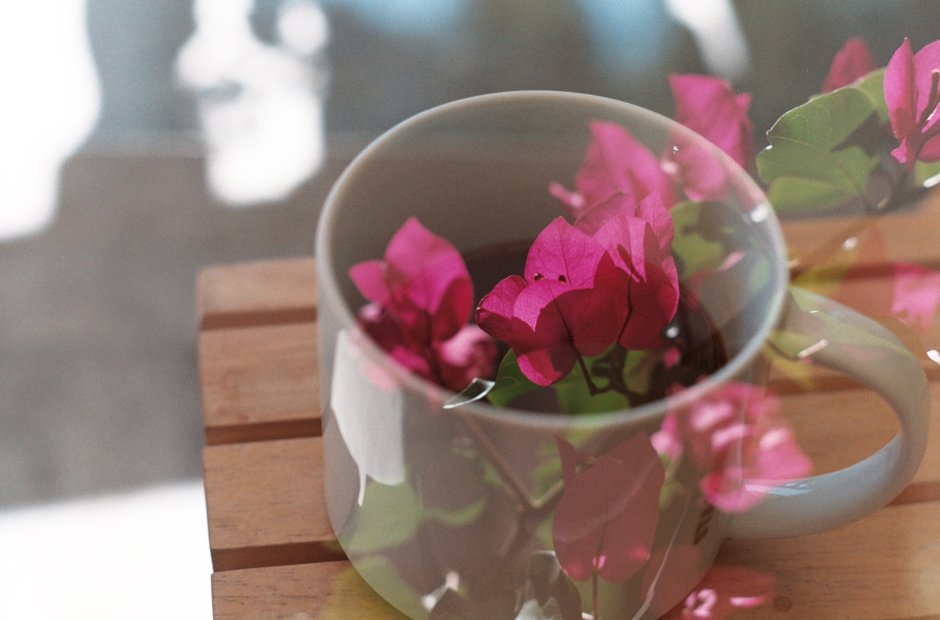 Чашка с цветочками