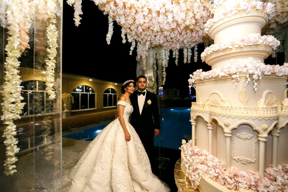 Красивая богатая свадьба