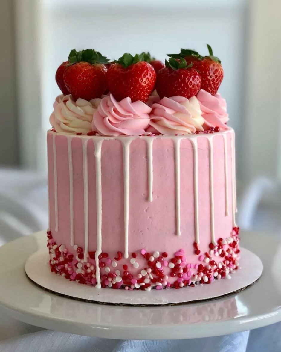Декор торта на день рождения