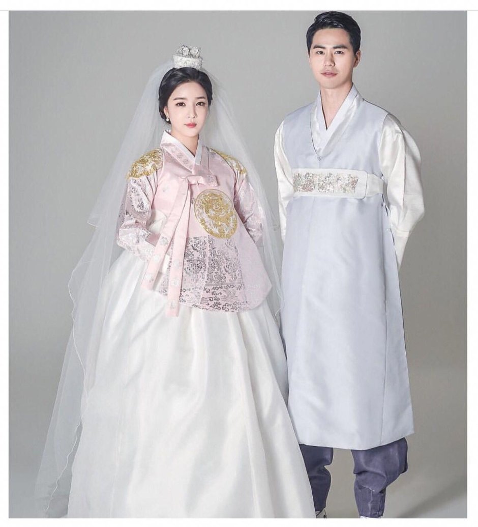 Корейская невеста ханбок