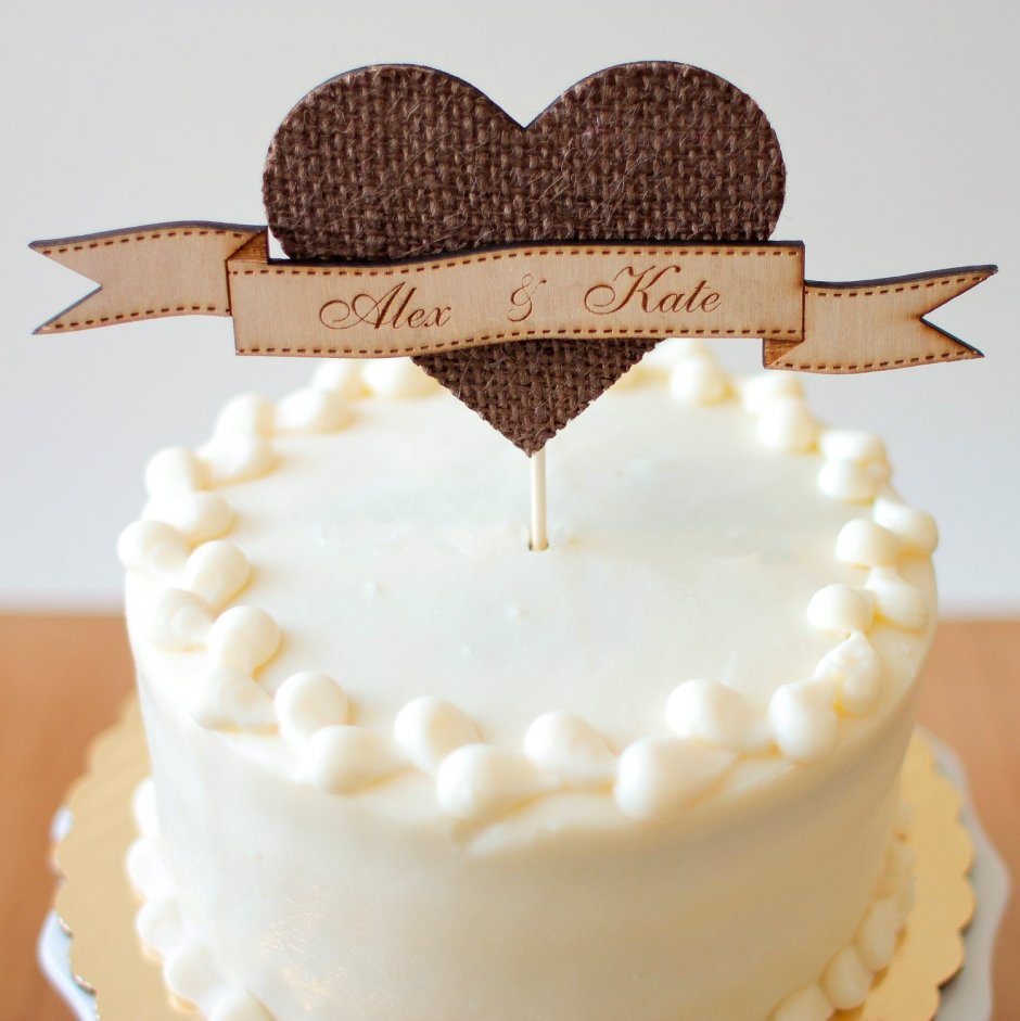 Декор торта на свадьбу