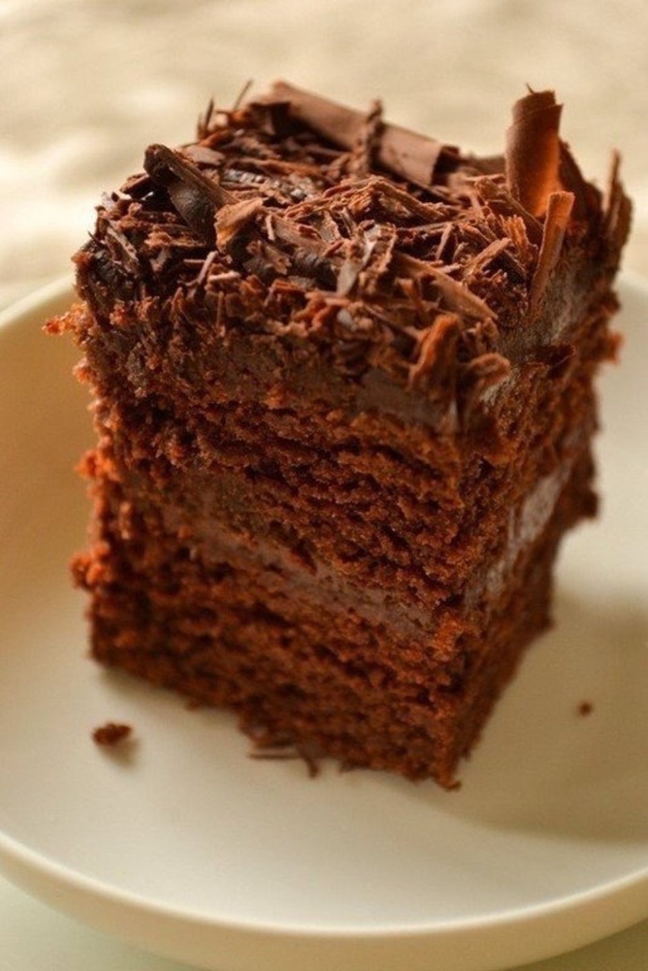Супер влажный шоколадный торт