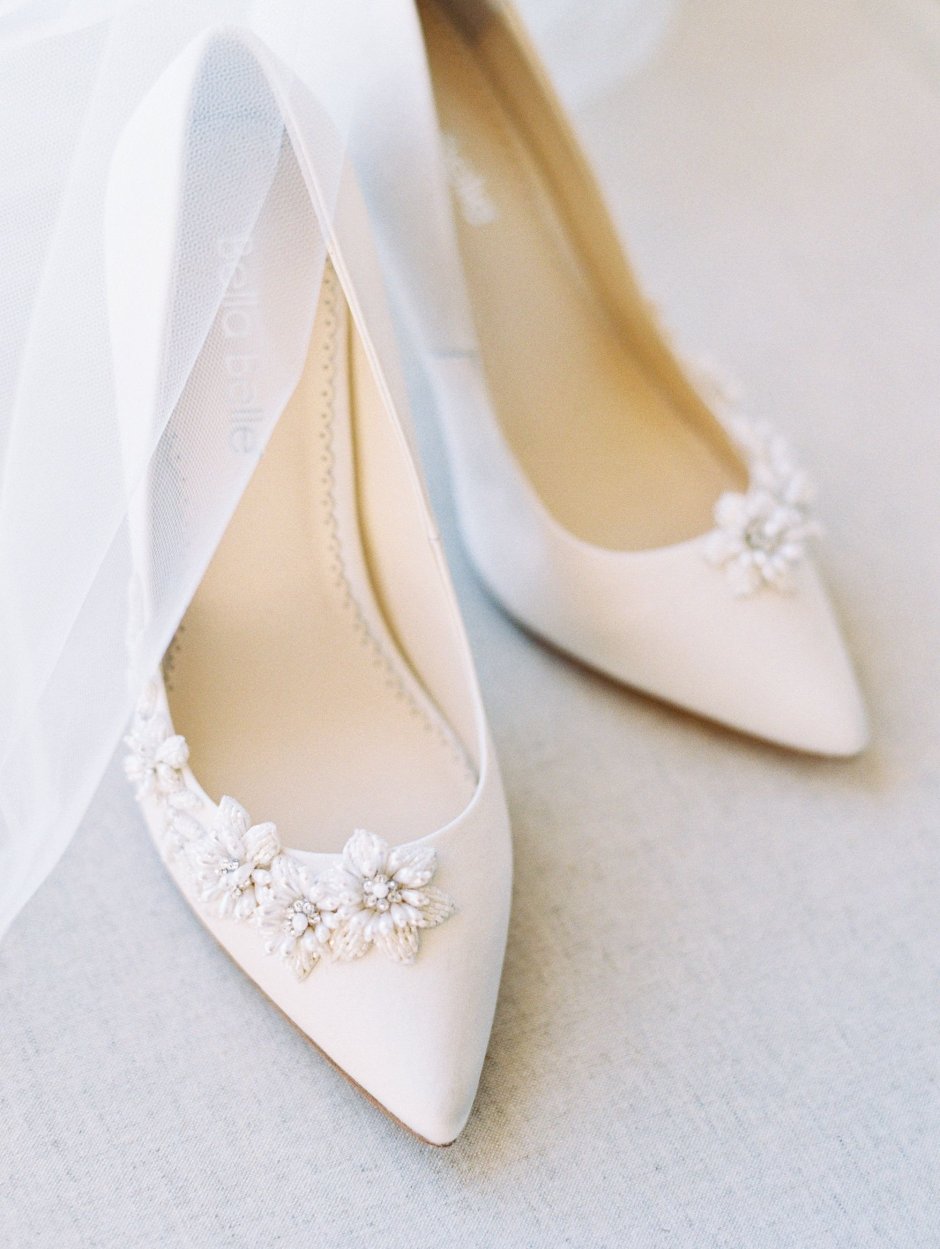 Туфли на свадьбу для невесты айвори