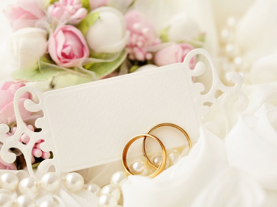 Свадебные кольца для пригласительных