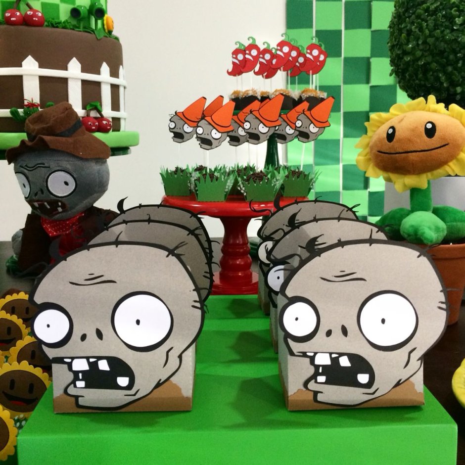 Вечеринка Plants vs Zombies
