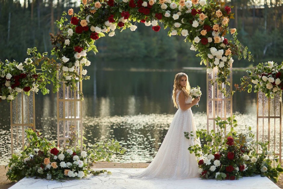 Самая красивая свадьба на природе