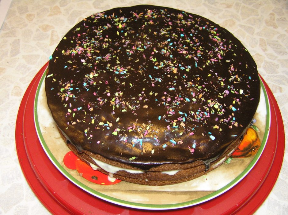 Современный торт домашний