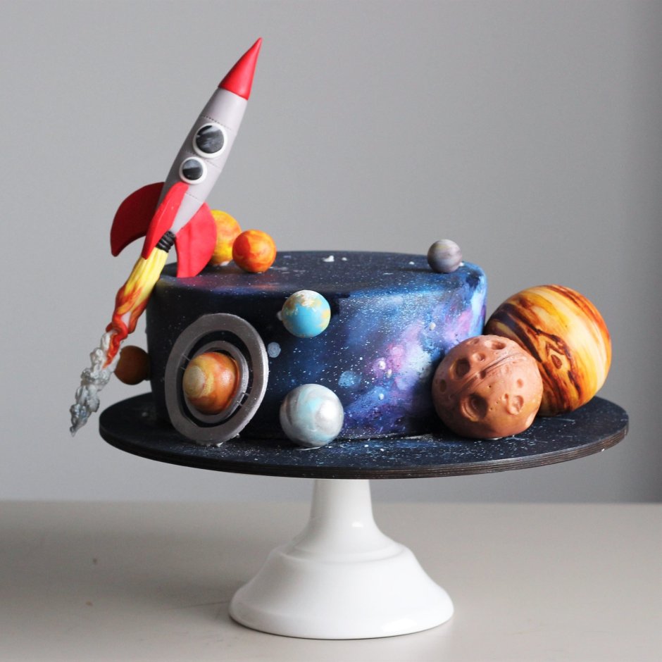 Фигурки космос на торт