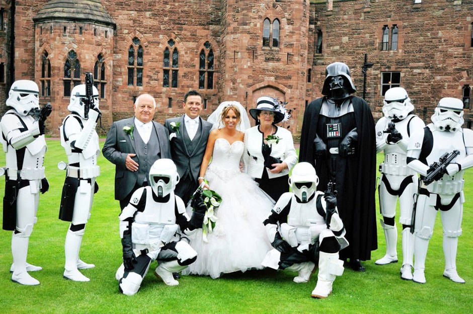 Свадьба в стиле Звездных войн