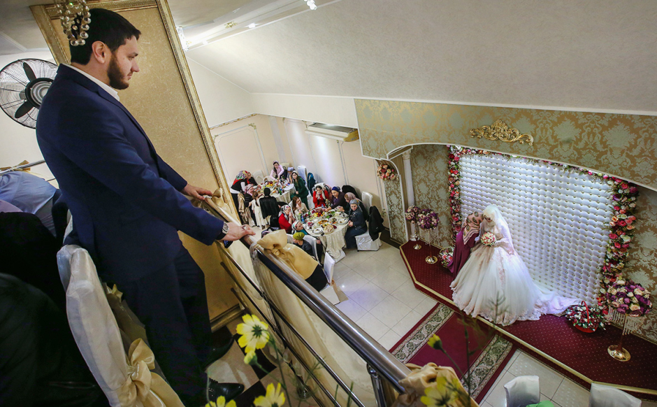 Чеченские жених и невеста