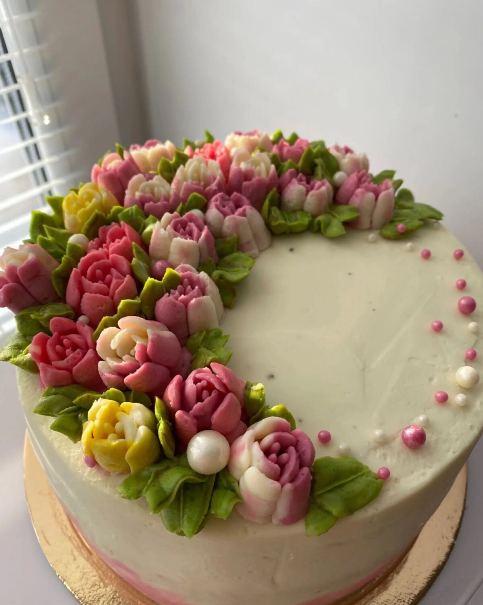 Весенние торт на день рождения май
