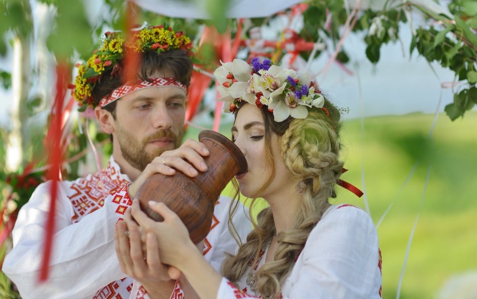 Языческие свадьбы славян