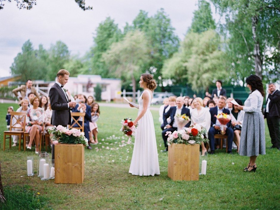 Выездная Свадебная церемония с клятвами