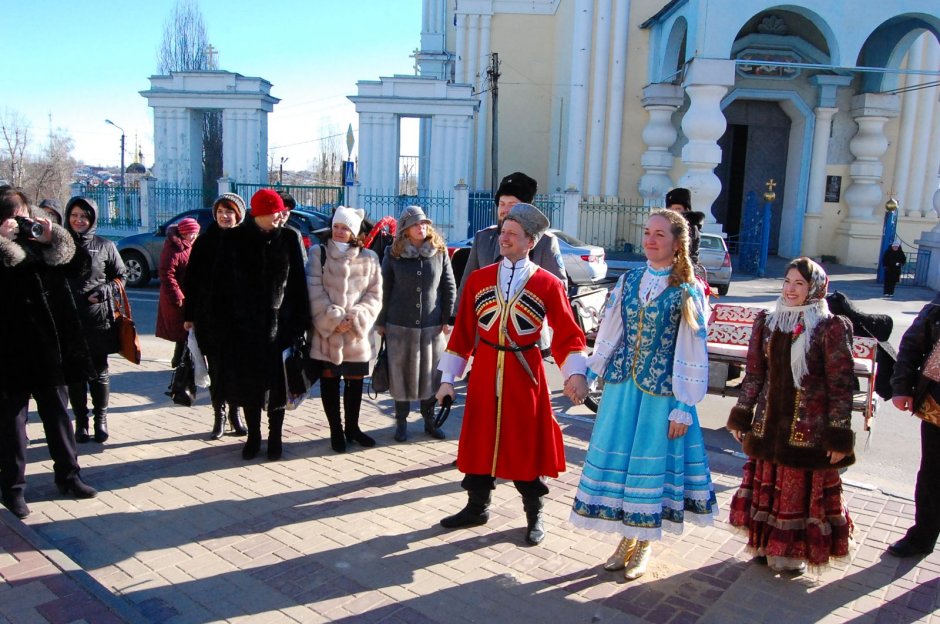 Свадьба в казаках Елецкий район