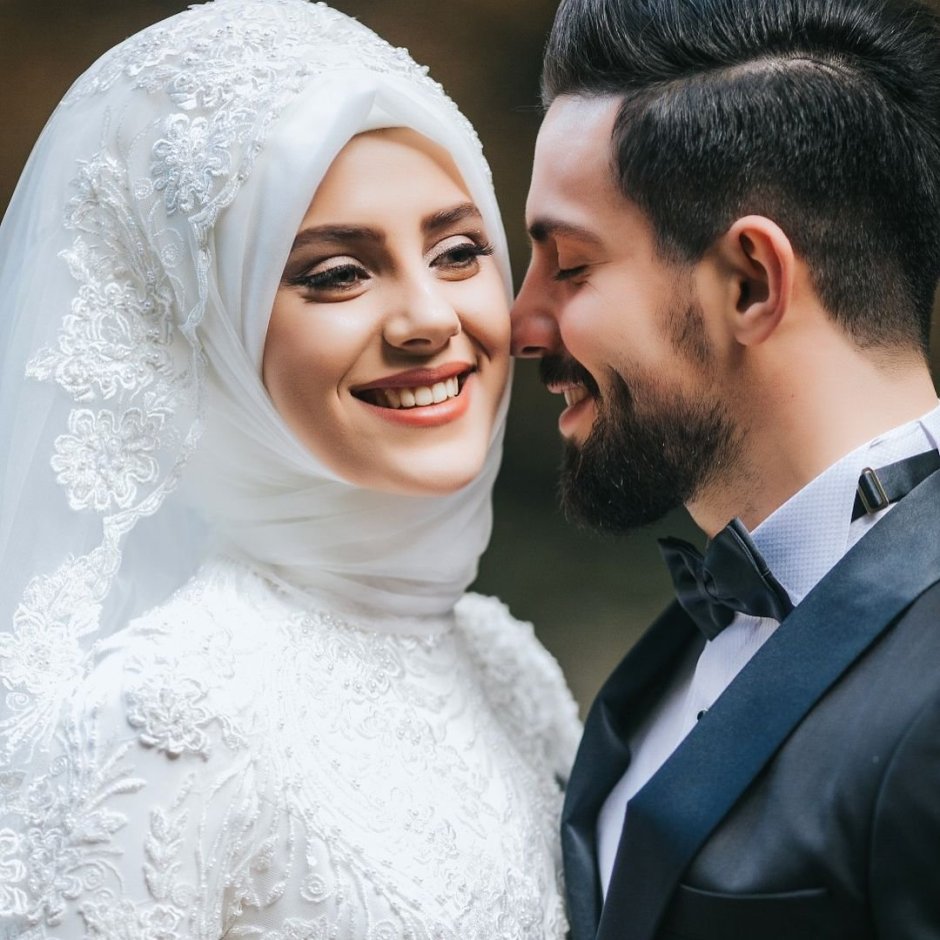 Красивые Свадебные пары мусульман