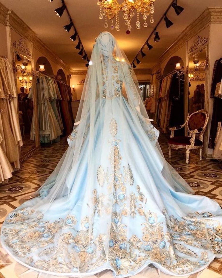 Самая красивая Свадебная платья мусульманские