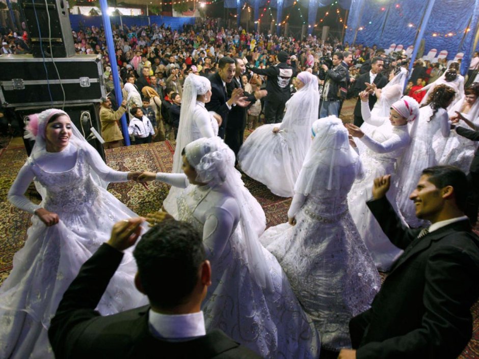 Традиционная свадьба в Египте