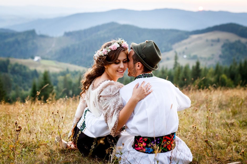 Романиан традиция Свадебная