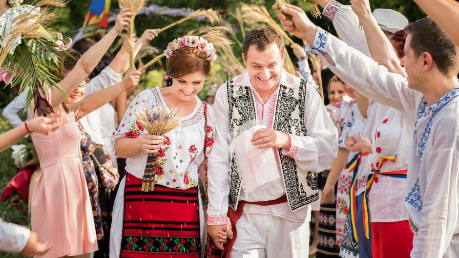 Традиционная молдаванская свадьба