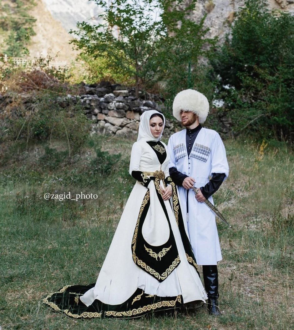 Народа Дагестана Лезгины Национальная одежда
