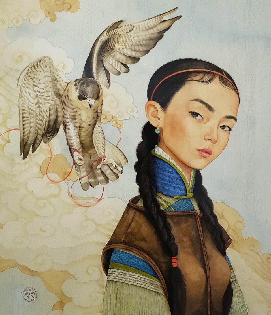 Бурятская монгольская живопись