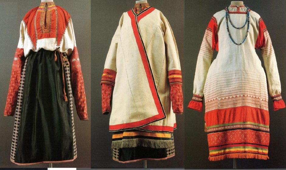 Тамбовский народный костюм женский Шушпан