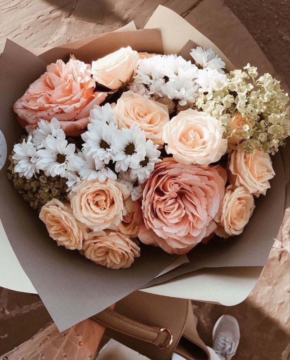 Красивый букет цветов