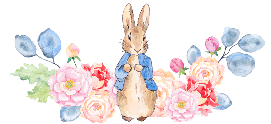 Кролик Питер Акварельная иллюстрация