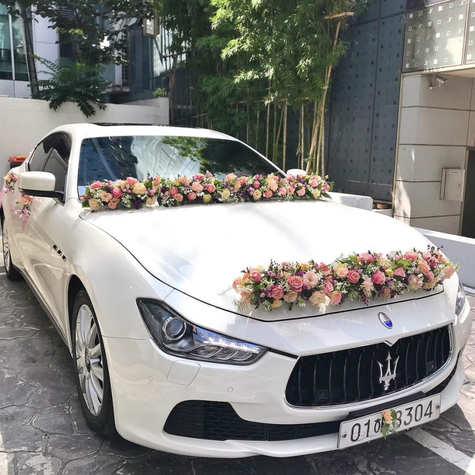 Самая красивая Свадебная машина