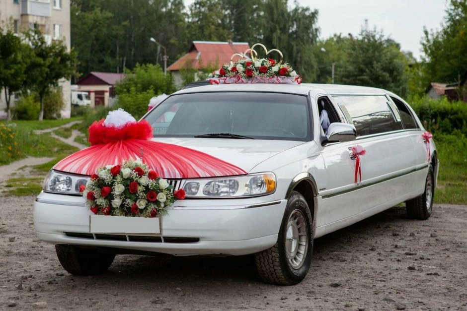 Lincoln Town car свадьба
