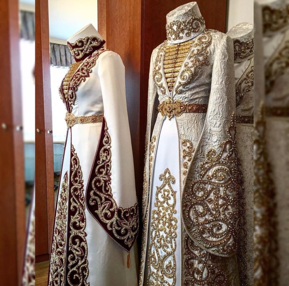 Осетинское свадебное платье