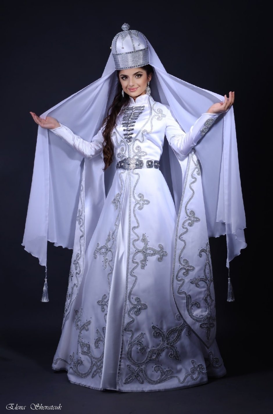 Адыгейское национальное свадебное платье