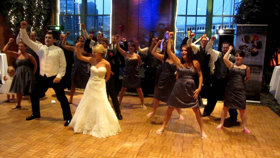 Свадебные танцы флешмоб