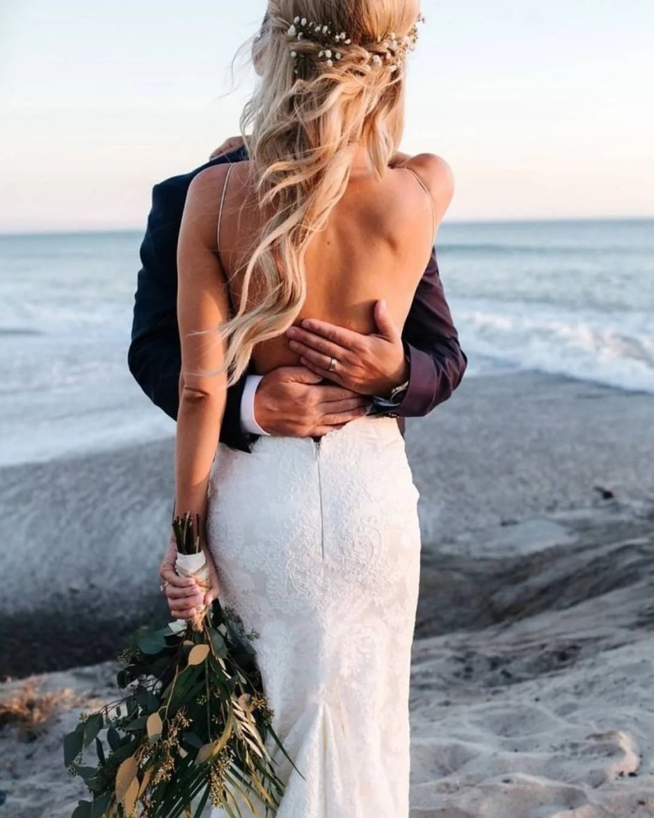 Свадебная прическа в пляжном стиле