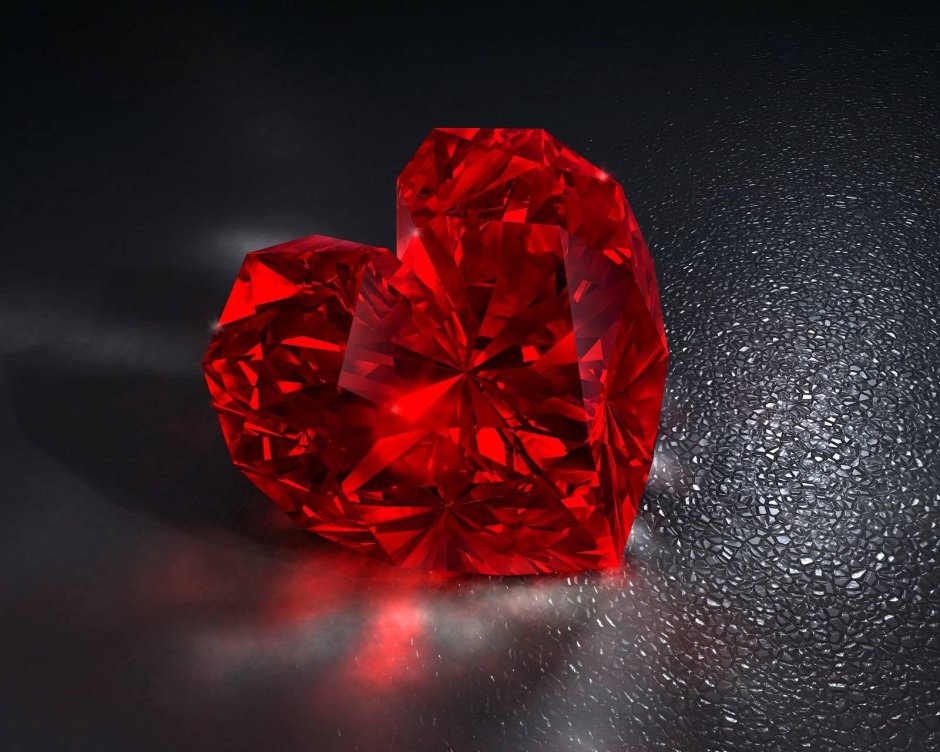 Красный бриллианты диамонд