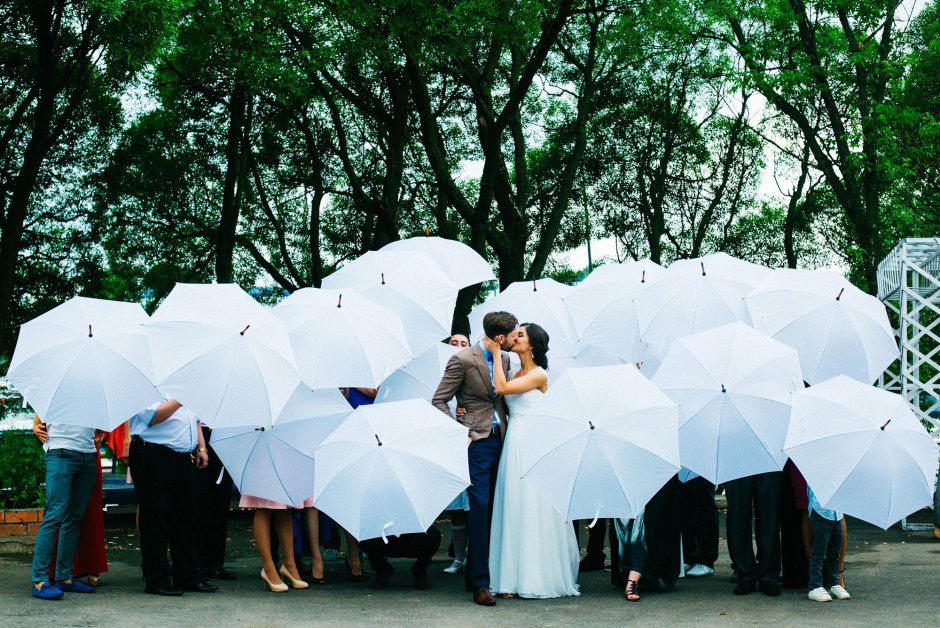 Зонтик на свадьбу