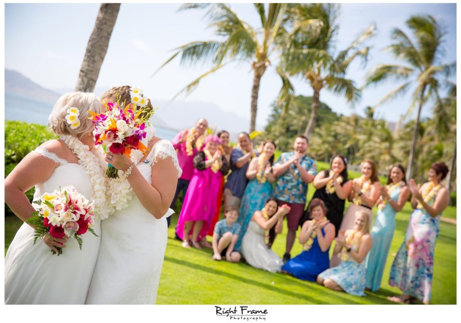 Образ для невесты в гавайском стиле