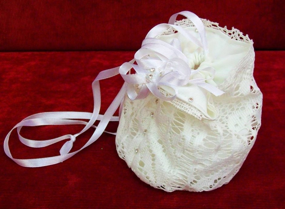 Сумка узелок для невесты