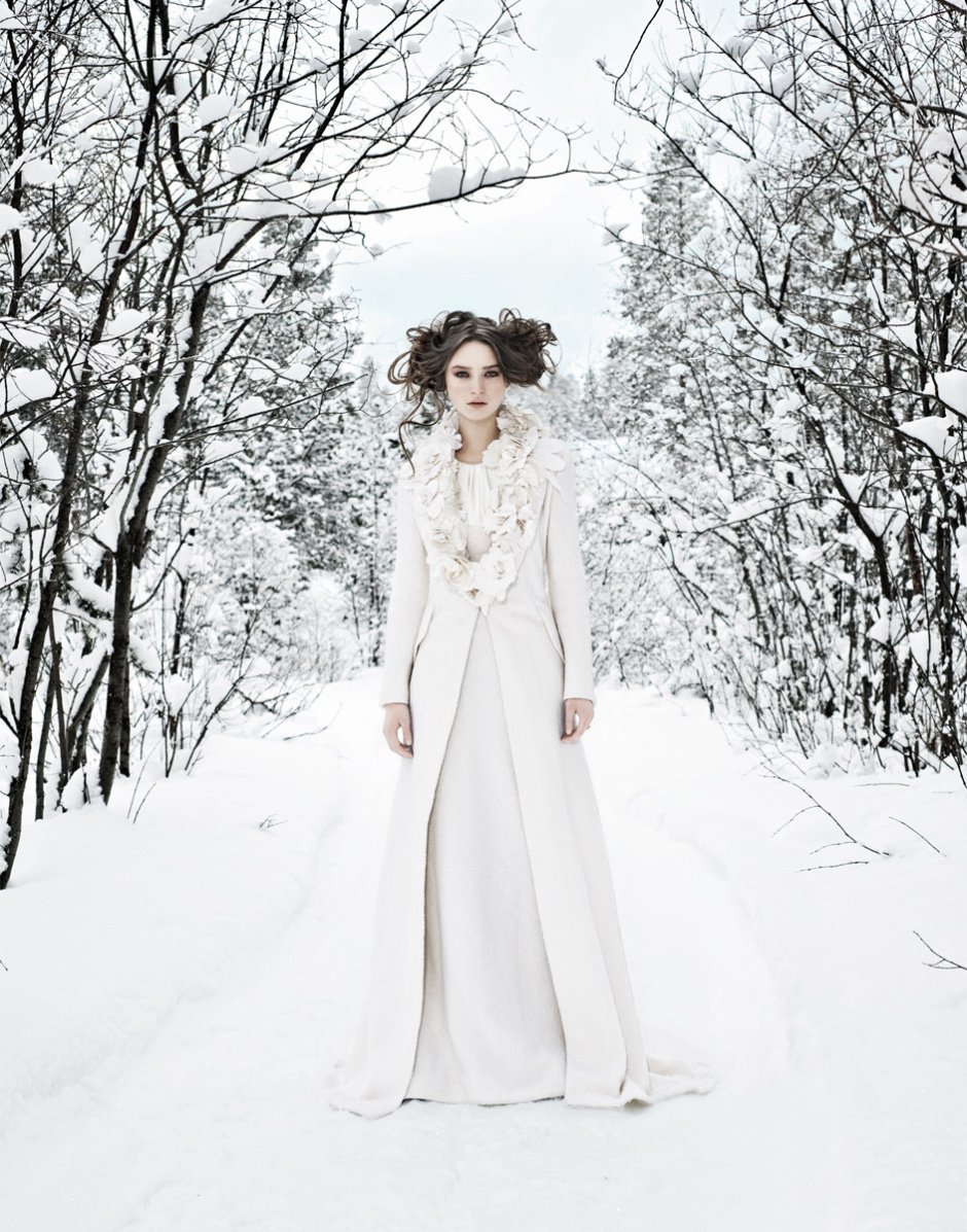 Свадьба зимой образ снежной королевы