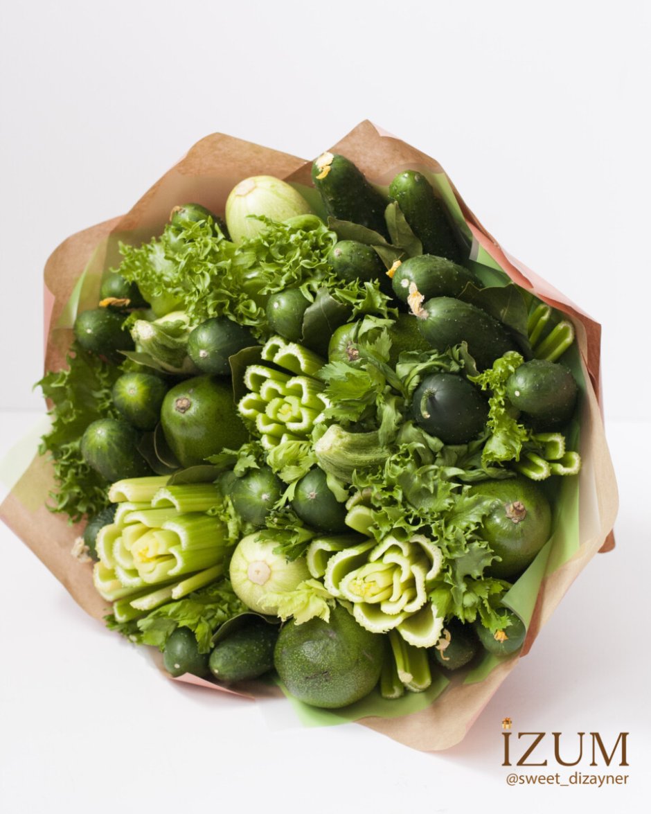 Овощной букет салат