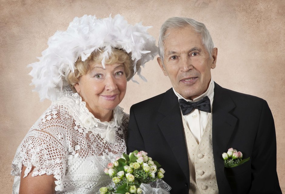 Свадьба 50 лет совместной жизни Наряды