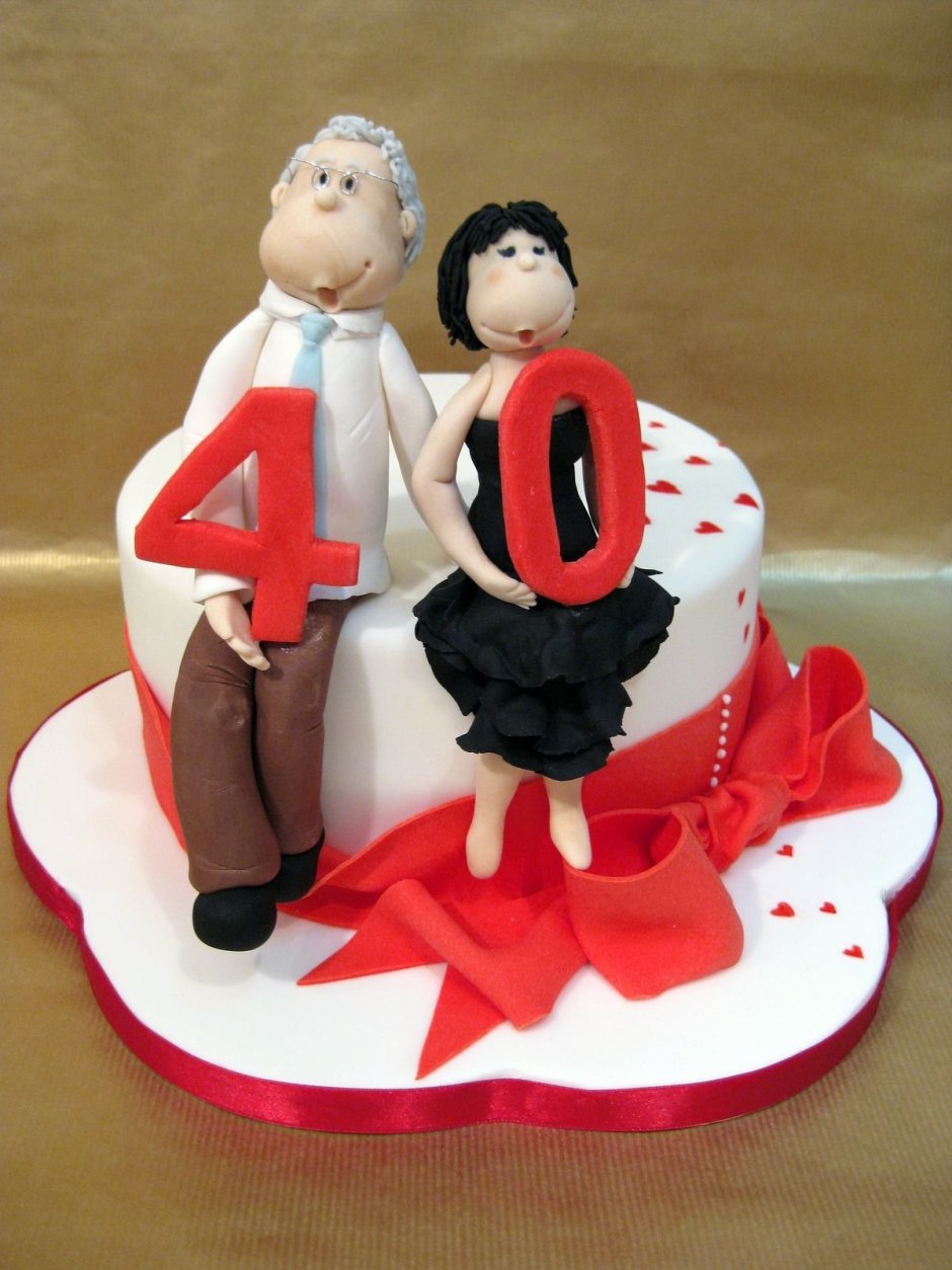 Торт на 40 лет совместной жизни родителям