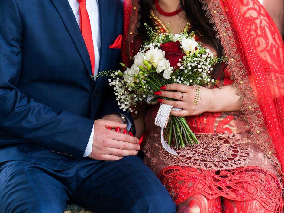 Таджикская невеста на свадьбе