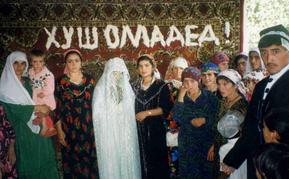 Свадьба таджиков в Таджикистане