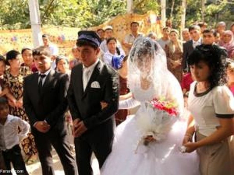 Узбекская свадьба современная