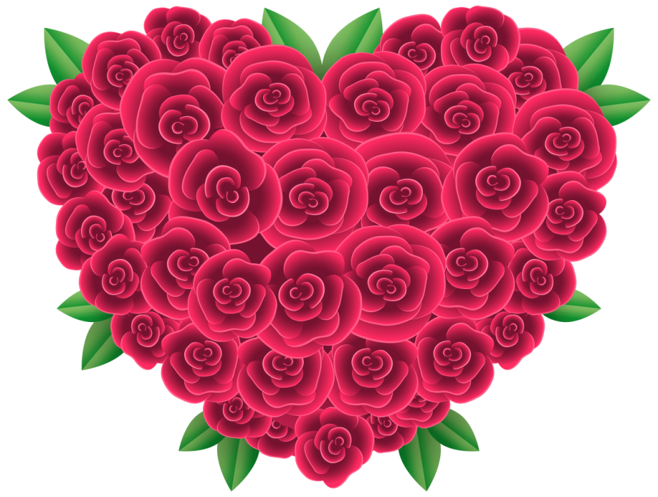 Сердечко из роз